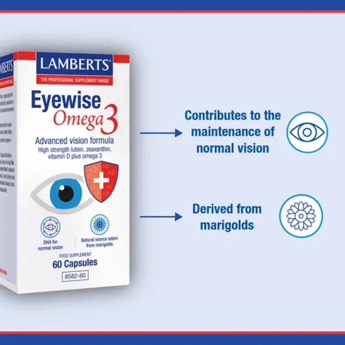 Lamberts Eyewise Omega 3 60 Capsules - 4