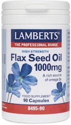 Lamberts Flaxseed Oil 1000mg 90 Capsules