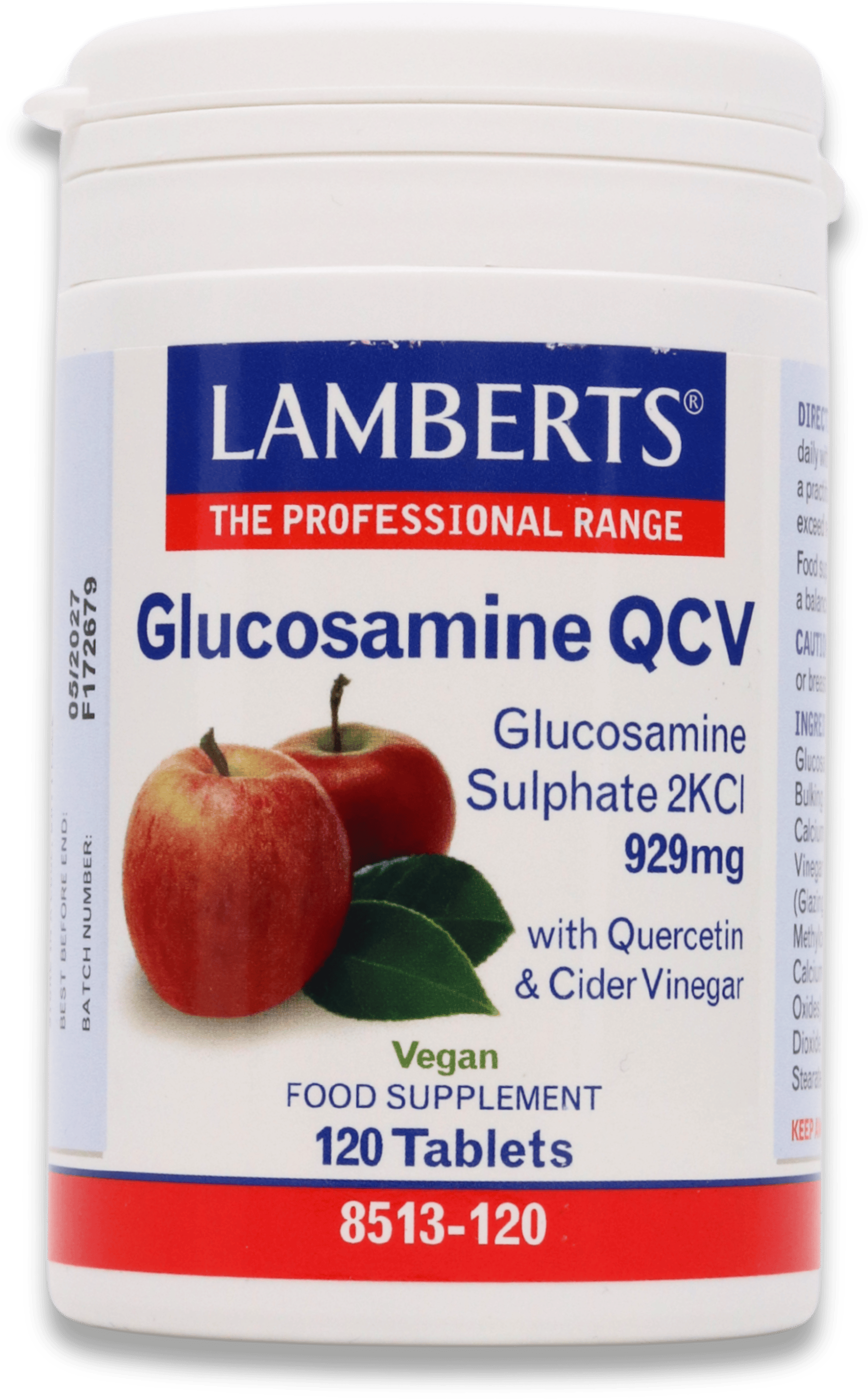 Lamberts Glucosamine QCV 120 Tablets