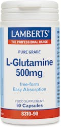 Lamberts L-Glutamine 500mg 90 Capsules
