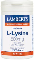 Lamberts L-Lysine 500mg 120 Tablets
