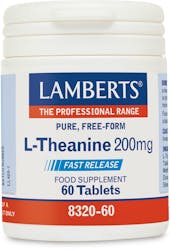 Lamberts L-Theanine 200mg 60 Tablets