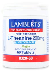 Lamberts L-Theanine 200mg 60 Tablets
