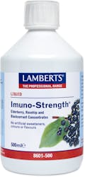 Lamberts Liquid Imuno-Strength Elderberry, Rosehip and Blackcurrant Concentrates 500ml