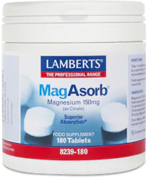 Lamberts Magasorb Magnesium 150mg As Citrate 180 Tablets