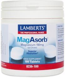 Lamberts Magasorb Magnesium 150mg As Citrate 180 Tablets