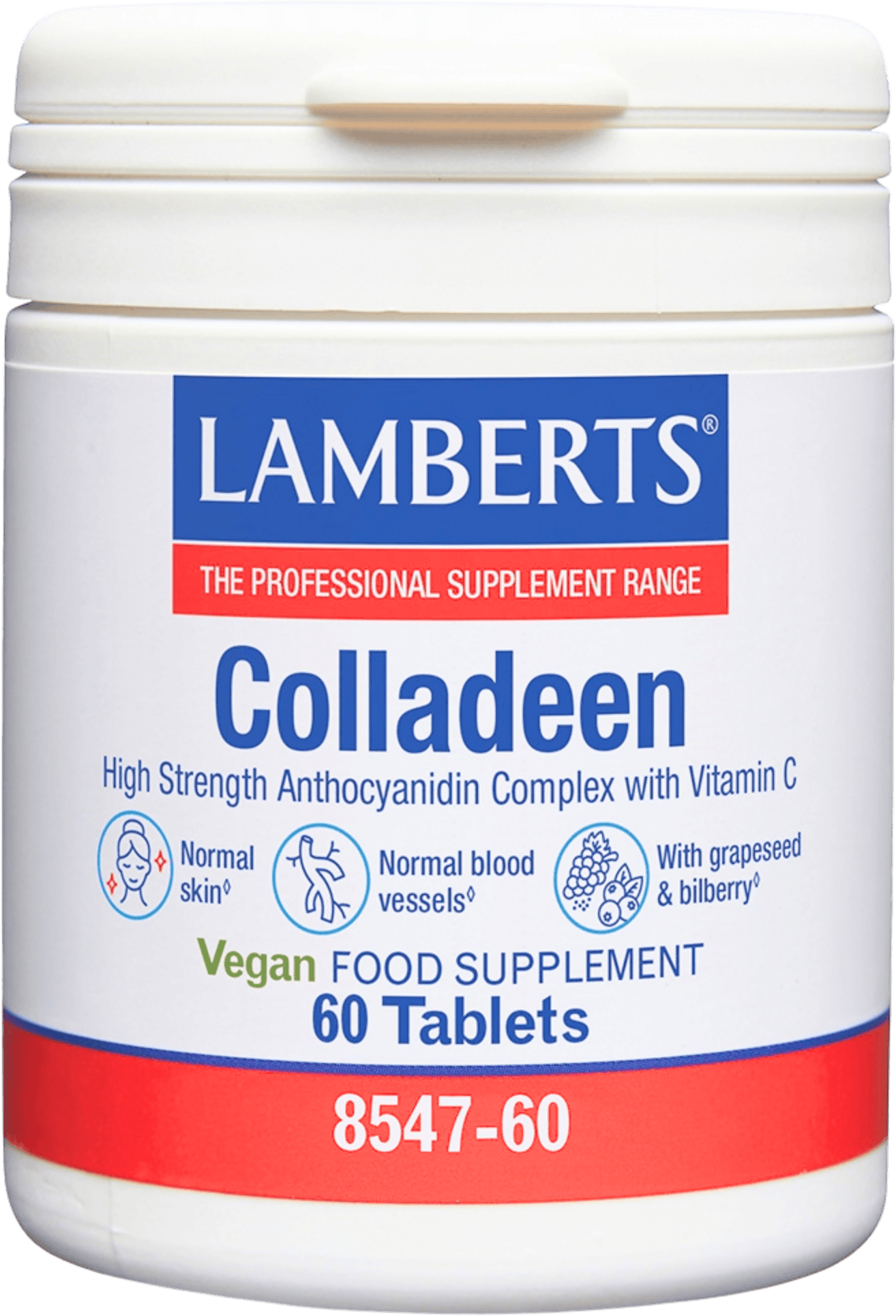 Lamberts Maximum Strength Colladeen (Antocyanidins 160mg) 60 Tablets