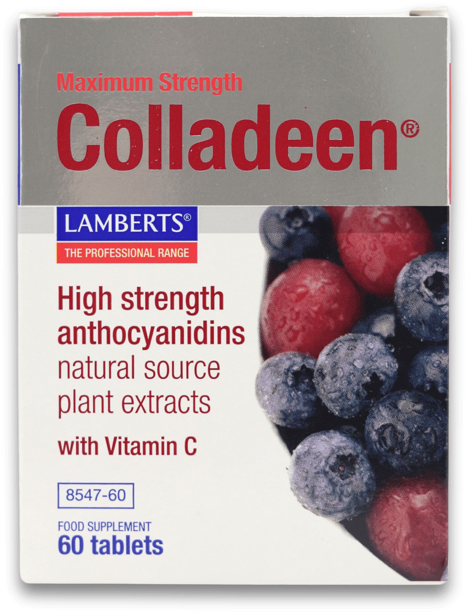 Lamberts Maximum Strength Colladeen (Antocyanidins 160mg) 60 Tablets