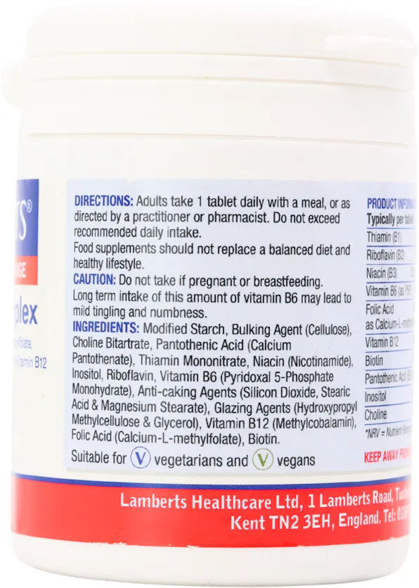 Lamberts Methyl B Complex 60 Tablets - 2
