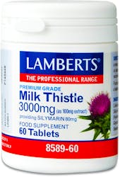 Lamberts Milk Thistle 60 Tablets