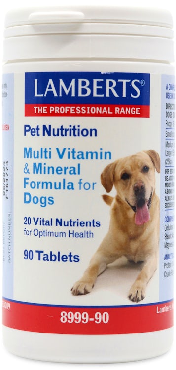 Vitamin mineral online supplement for dogs