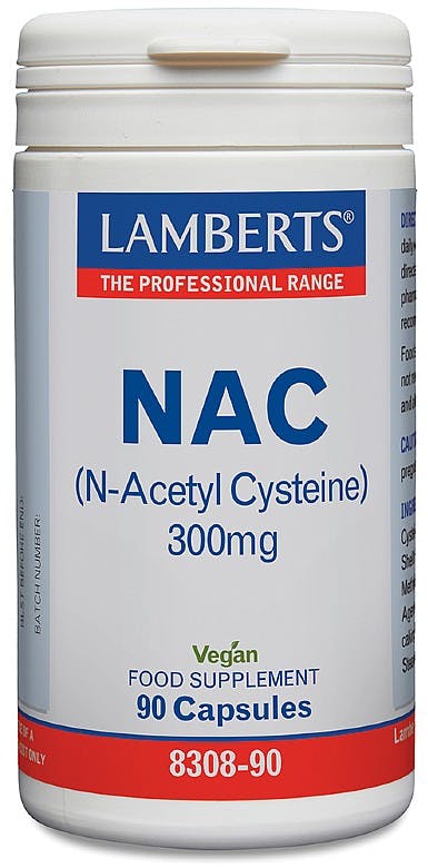 Lamberts N-Acetyl Cysteine (NAC) 300mg 90 Capsules