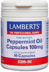 Lamberts Peppermint Oil Capsules 100mg 90 Capsules