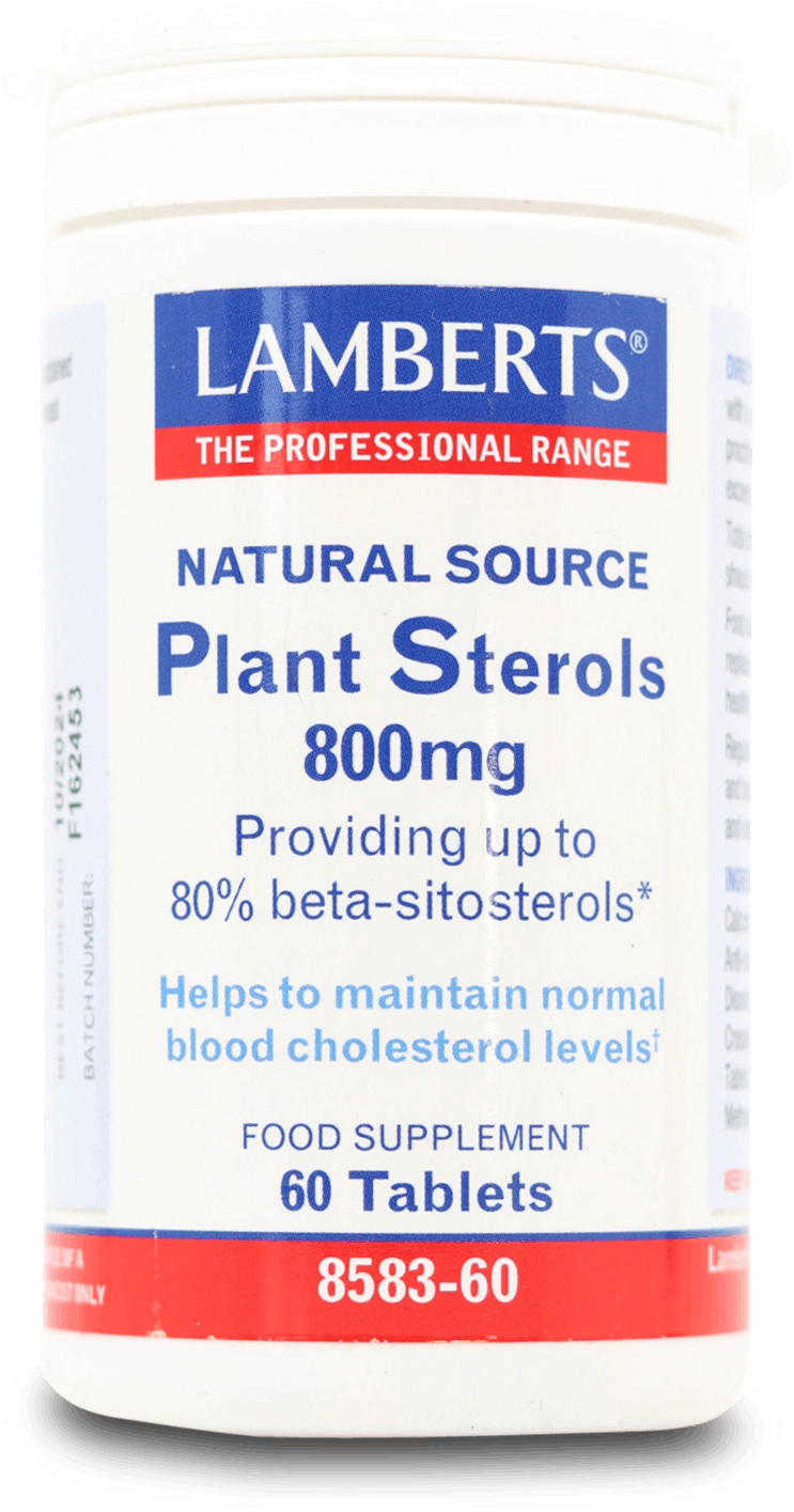 Lamberts Plant Sterols 800mg 60 Tablets | Medino