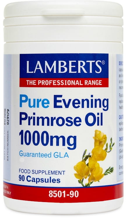 Photos - Vitamins & Minerals Lamberts Pure Evening Primrose Oil 1000mg 90 Capsules