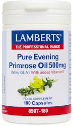 Lamberts Pure Evening Primrose Oil 500mg 180 Capsules