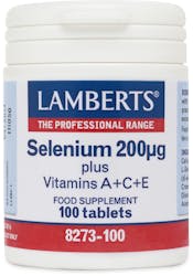 Lamberts Selenium 200µg A+C+E (One A Day Formula) 100 Tablets