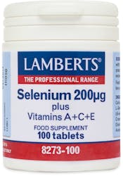 Lamberts Selenium 200µg A+C+E (One A Day Formula) 100 Tablets