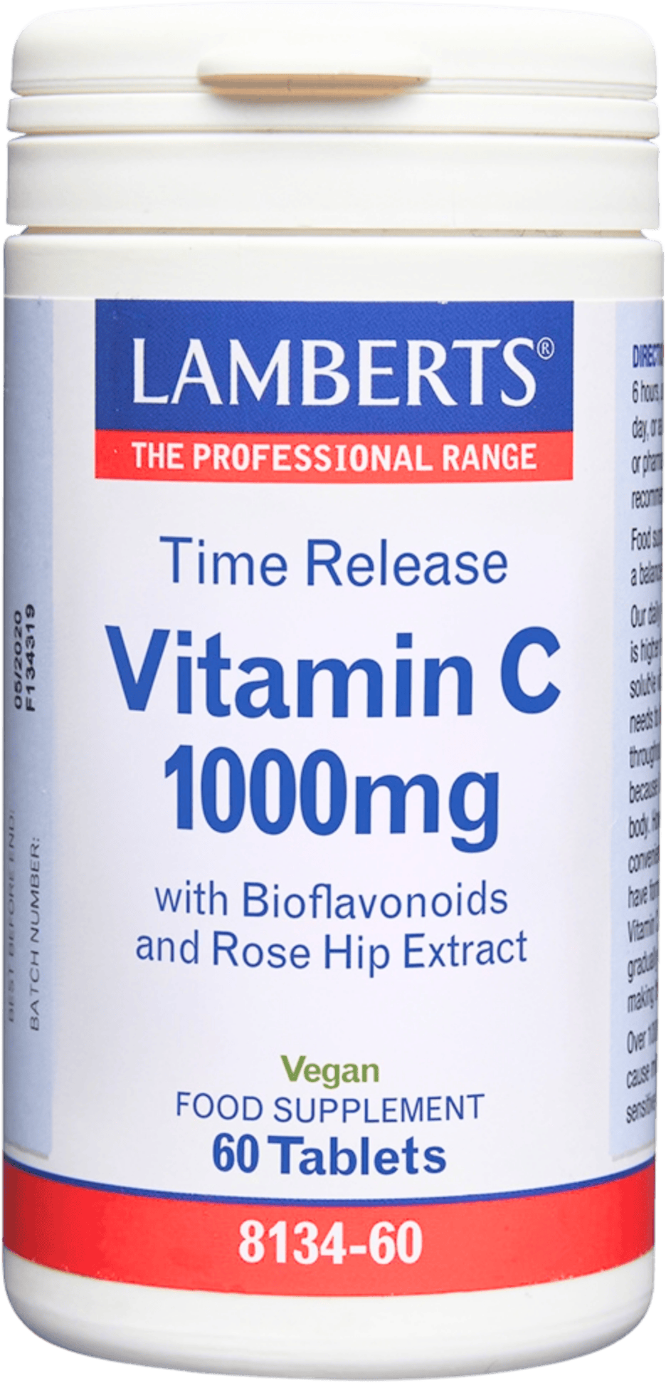Lamberts Time Release Vitamin C 1000mg 60 Tablets