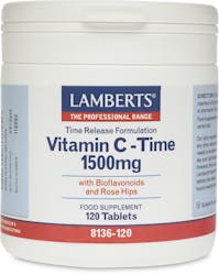 Lamberts Time Release Vitamin C 1500mg 120 Tablets