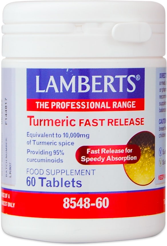 Lamberts Turmeric Fast Release 60 Tablets