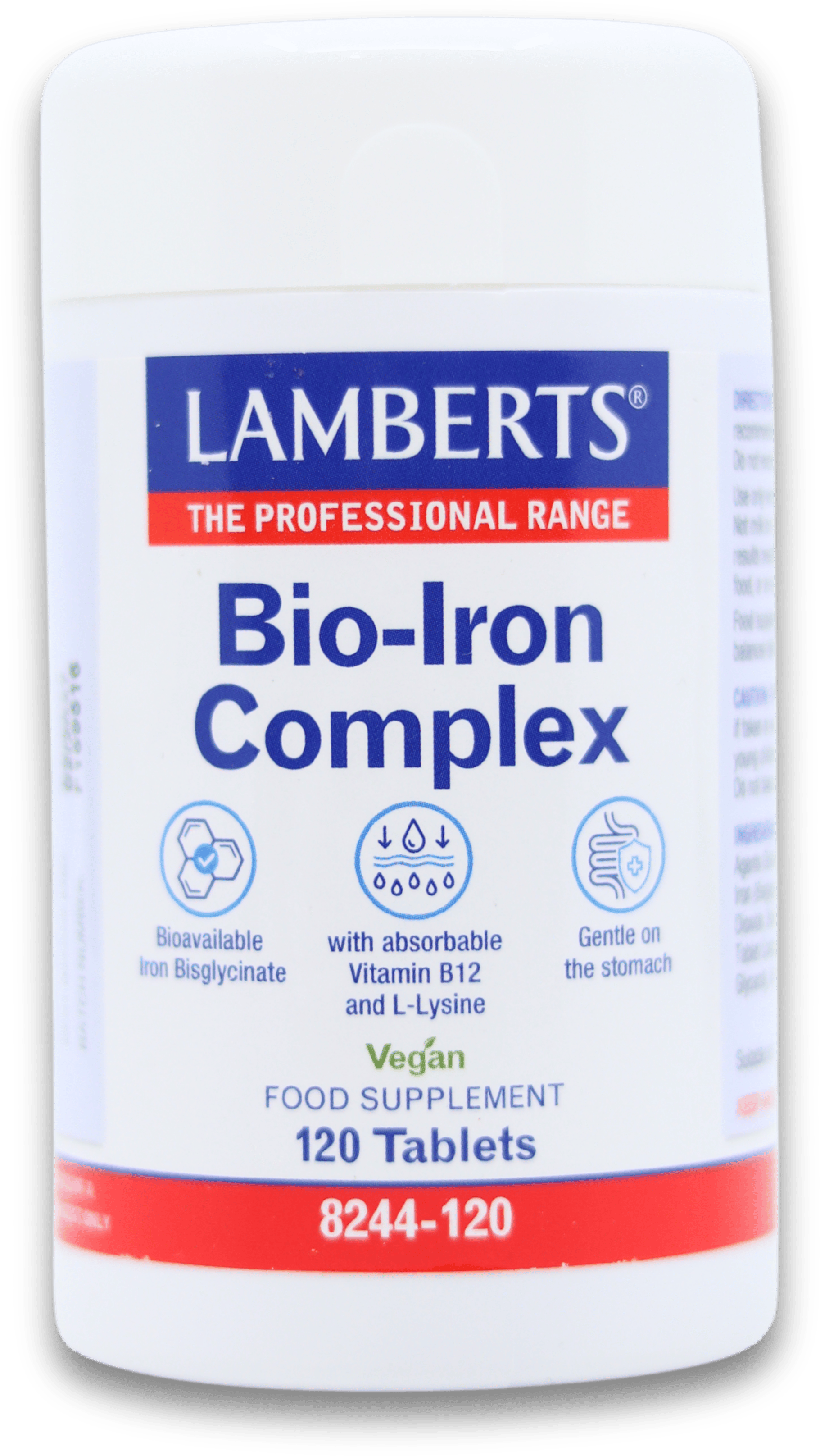 Lamberts Bio-Iron Complex 120 Tablets