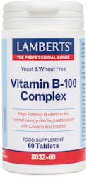 Lamberts Vitamin B-100 Complex 60 Tablets