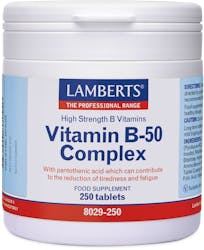 Lamberts Vitamin B-50 Complex 250 Tablets