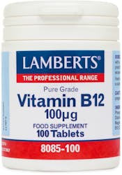 Lamberts Vitamin B12 100mcg 100 Tablets