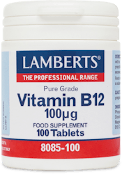 Lamberts Vitamin B12 100mcg 100 Tablets