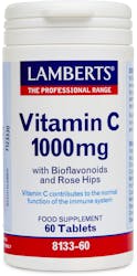 Lamberts Vitamin C 1000mg+ Bioflavonoids 60 Tablets