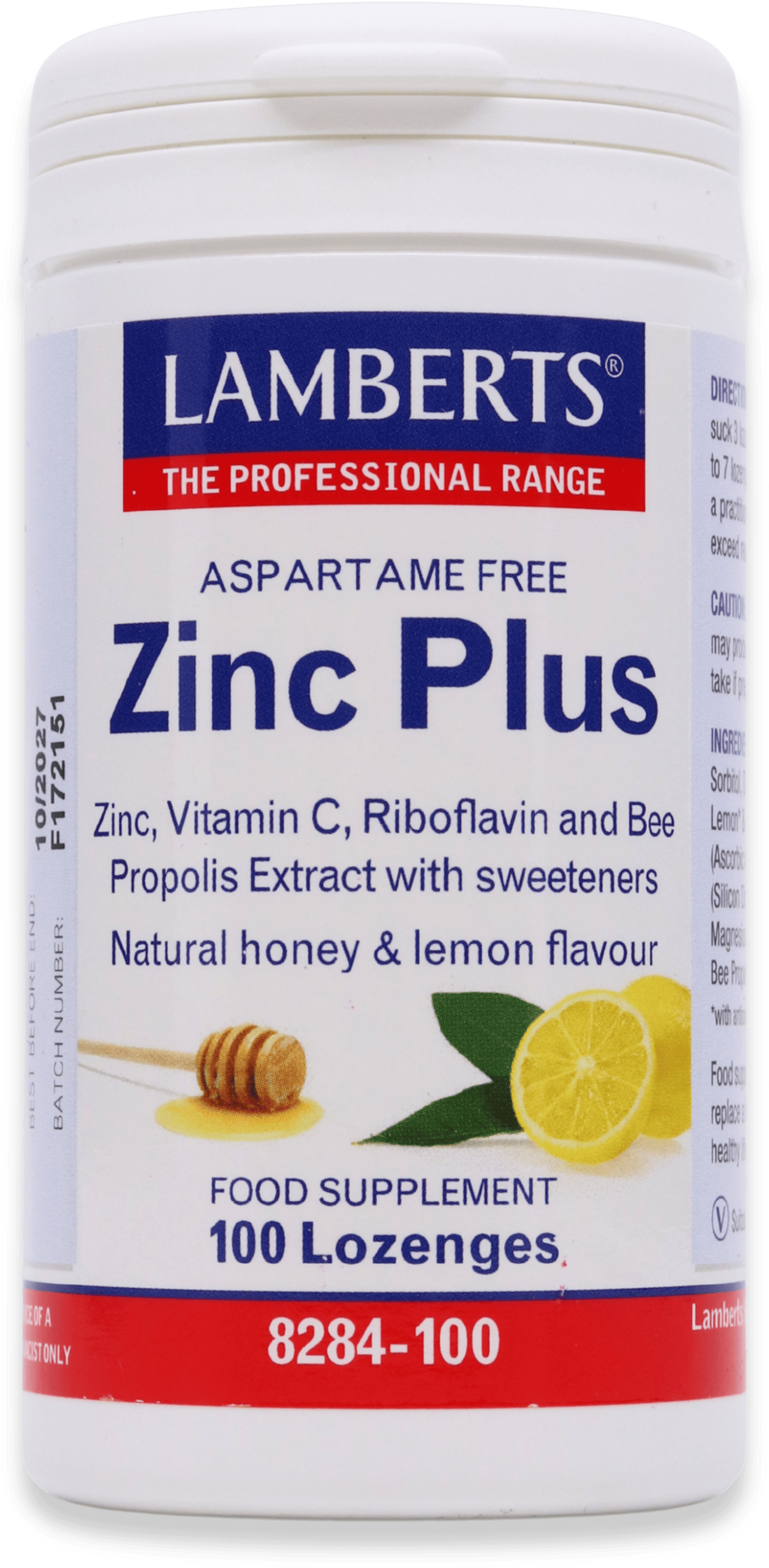 Lamberts Zinc Plus 100 Lozenges