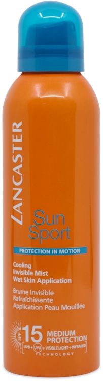 Photos - Sun Skin Care Lancaster Sun Sport Cooling Invisible Body Mist SPF15 200ml 
