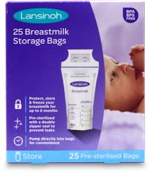 Lansinoh Breast Milk Storage Bags 25 pack