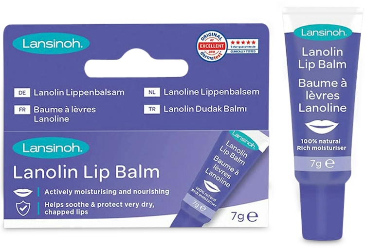 Lansinoh Lanolin Lip Balm 7 g