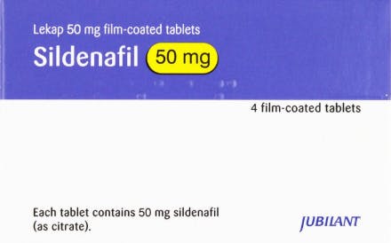 Lekap Sildenafil 50mg 4 Tablets