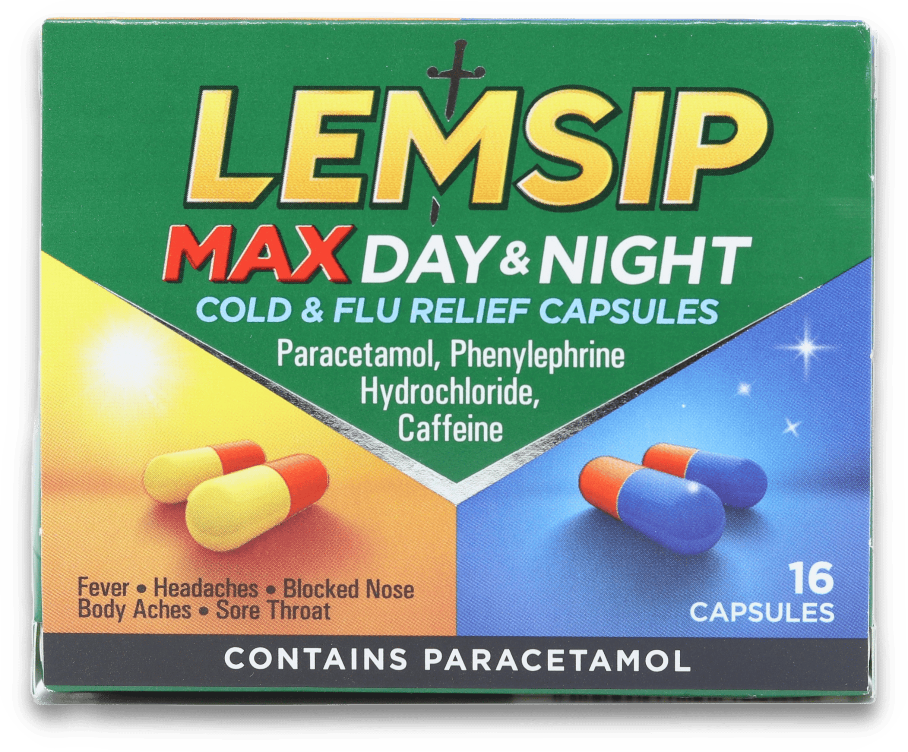 Lemsip Max Day & Night 16 Capsules