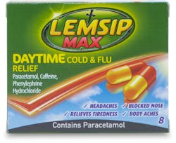 Lemsip Max Daytime Cold & Flu Relief 8 Capsules