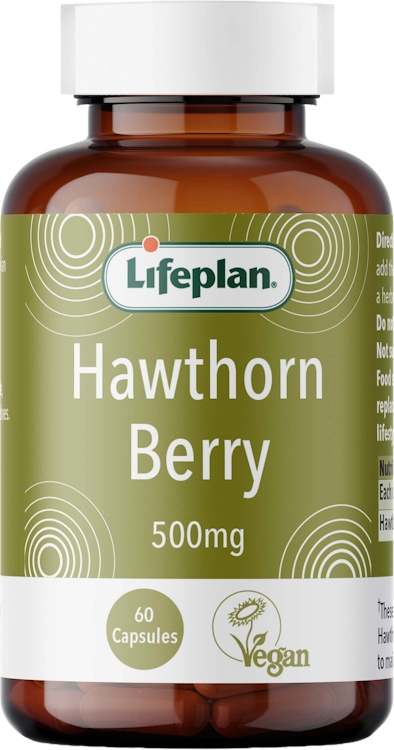 LifePlan Hawthorn 500mg 60 Capsules
