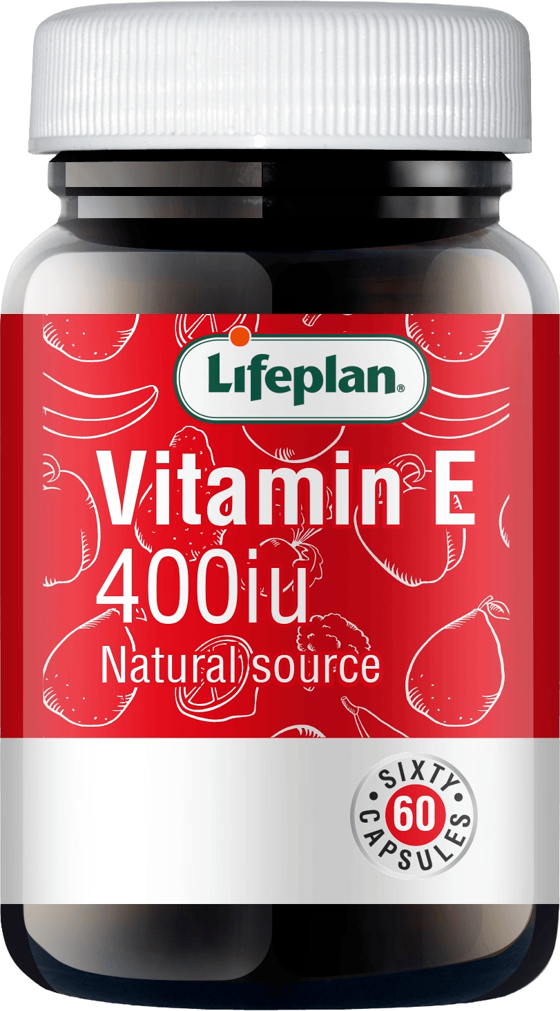 LifePlan Vitamin E 400iu 60 Capsules