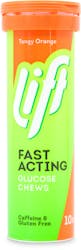 Lift Fast Acting Glucose Chews Tube Orange 10 Pack