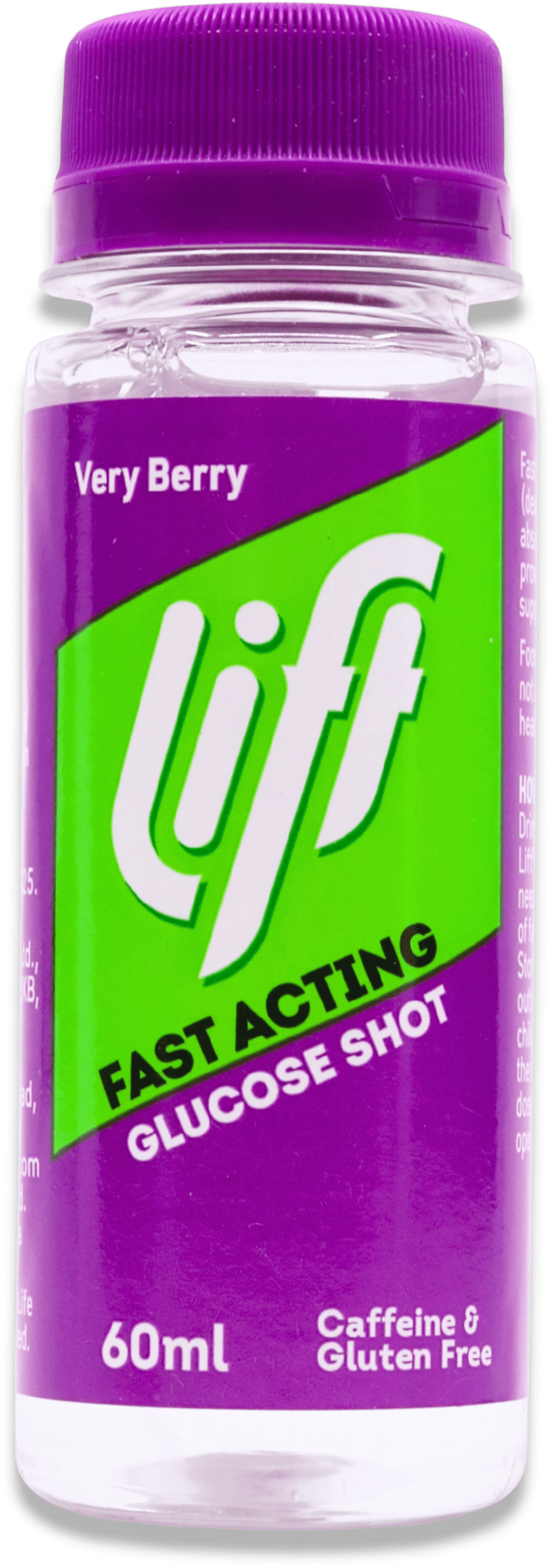 Lift Fast Acting Glucose Shot Very Berry 60ml
