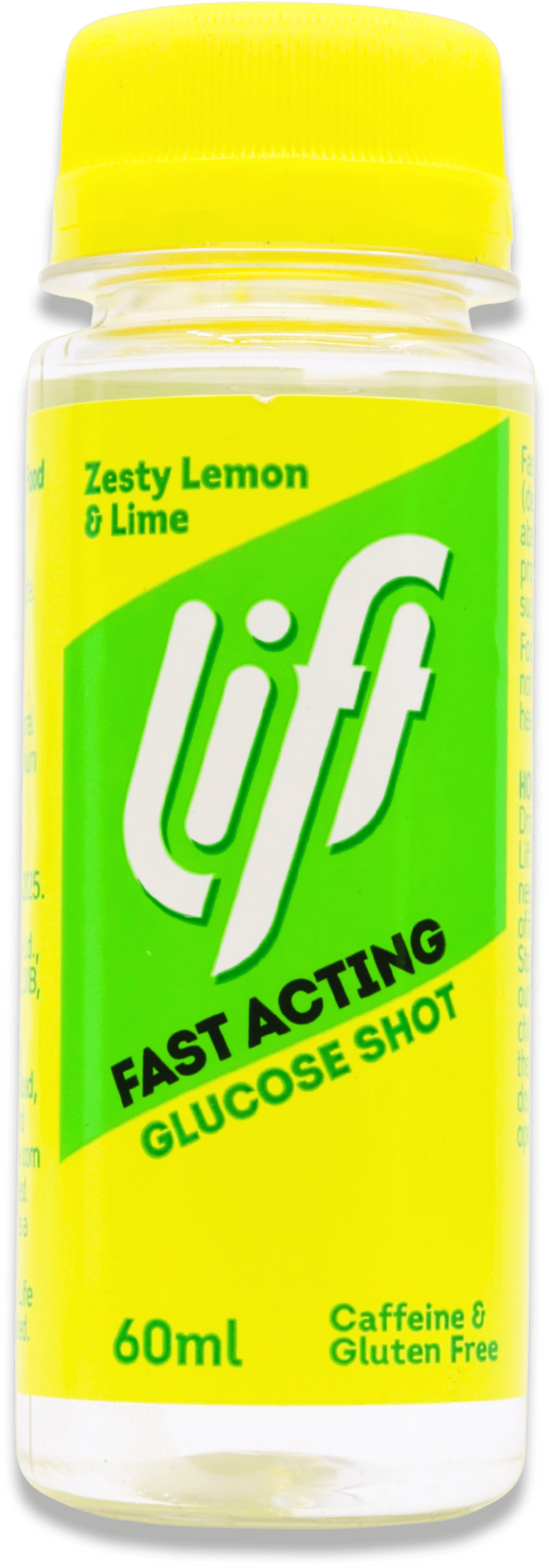 Lift Zesty Lemon & Lime Fast Acting Glucose Shot 60ml