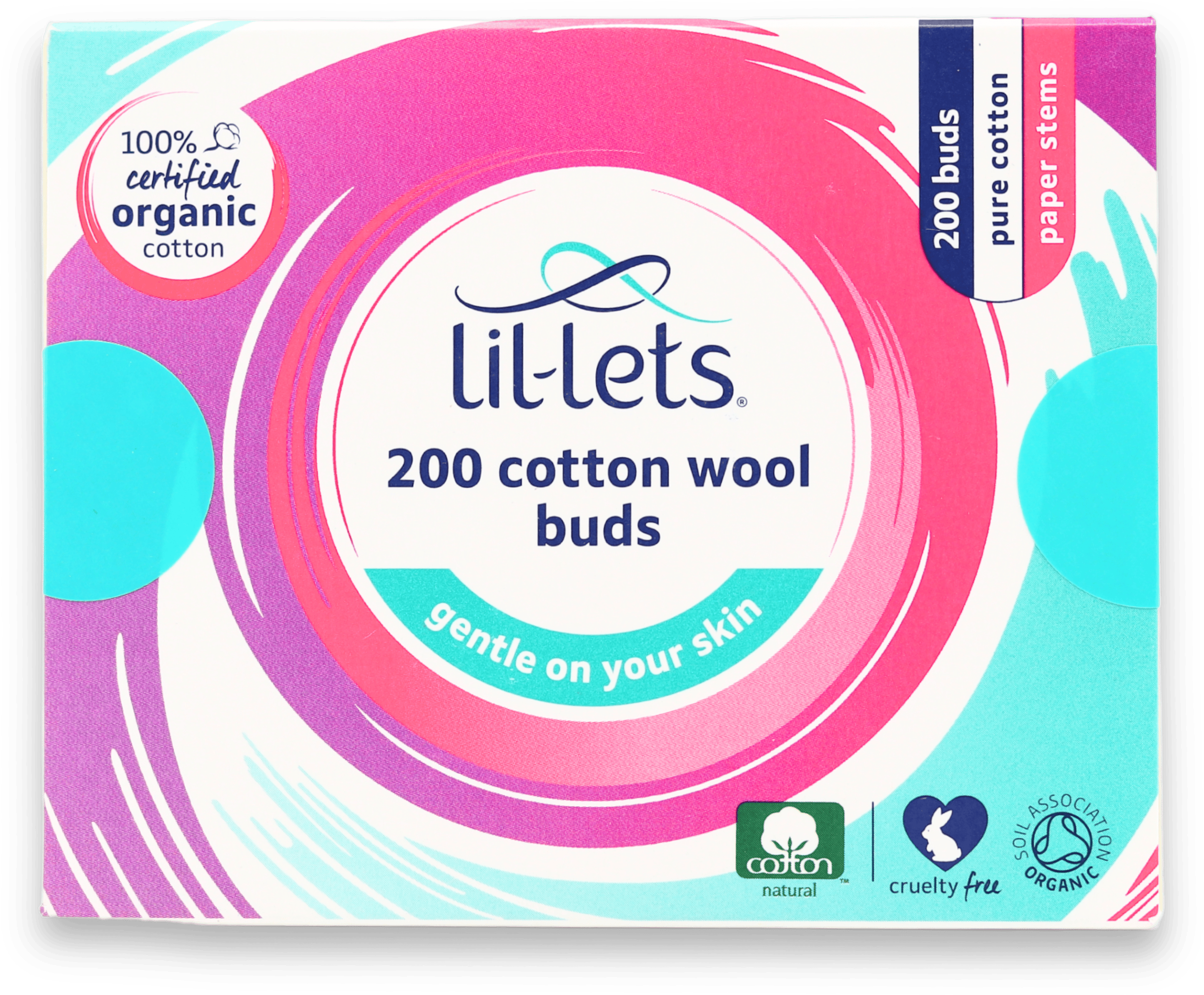 Lil-Lets 200 Cotton Wool Buds
