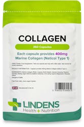 Lindens Health + Nutrition Collagen (Marine) 400mg 360 Capsules