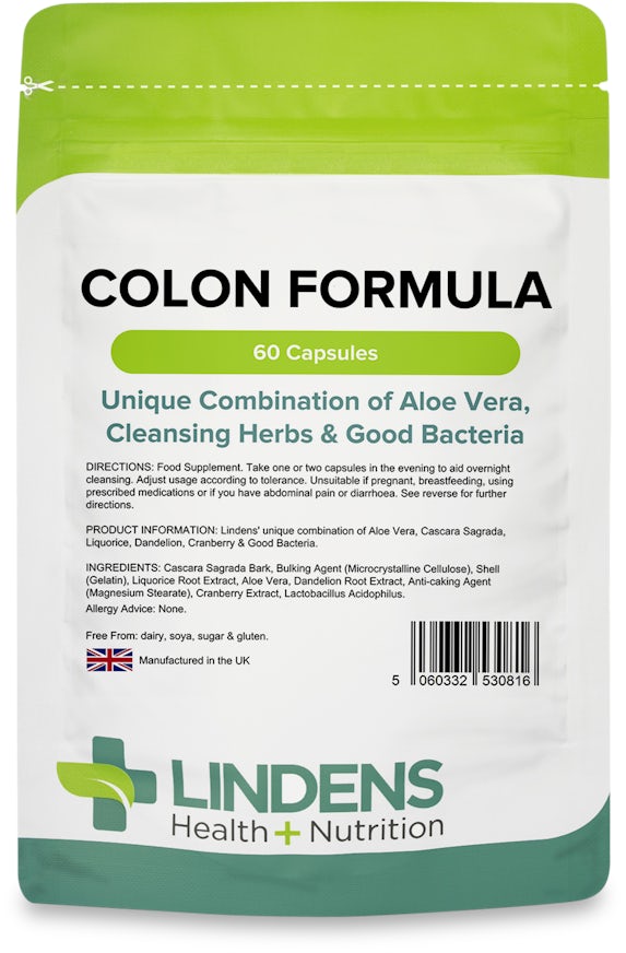 Lindens Health + Nutrition Colon Formula 60 Capsules