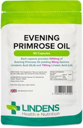 Lindens Health + Nutrition Evening Primrose Oil 1000mg 90 Capsules