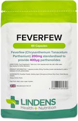 Lindens Health + Nutrition Feverfew 200mg 60 Capsules