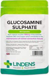 Lindens Health + Nutrition Glucosamine 1000mg 60 Capsules