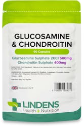 Lindens Health + Nutrition Glucosamine & Chondroitin 500/400 60 capsules